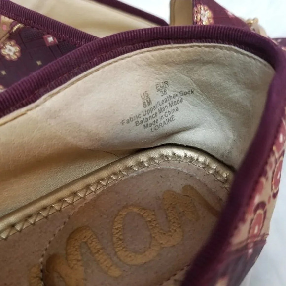 Sam Edelman Loraine Brocade Jacquard Loafers  8 - Picture 10 of 16